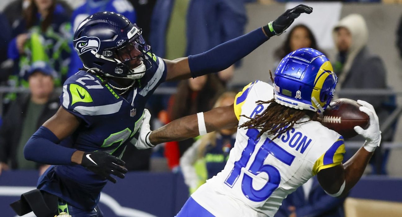 NFL insider points to Riq Woolen leaving in potential Seahawks-Dolphins trade rumor