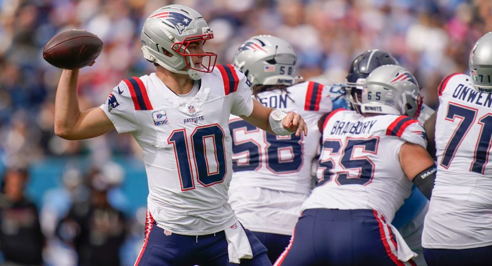 New England Patriots’ Drake Maye’s Insane TD Earns NFL First
