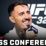 UFC 321 main event ends in no contest after eye poke renders Tom Aspinall unable to continue