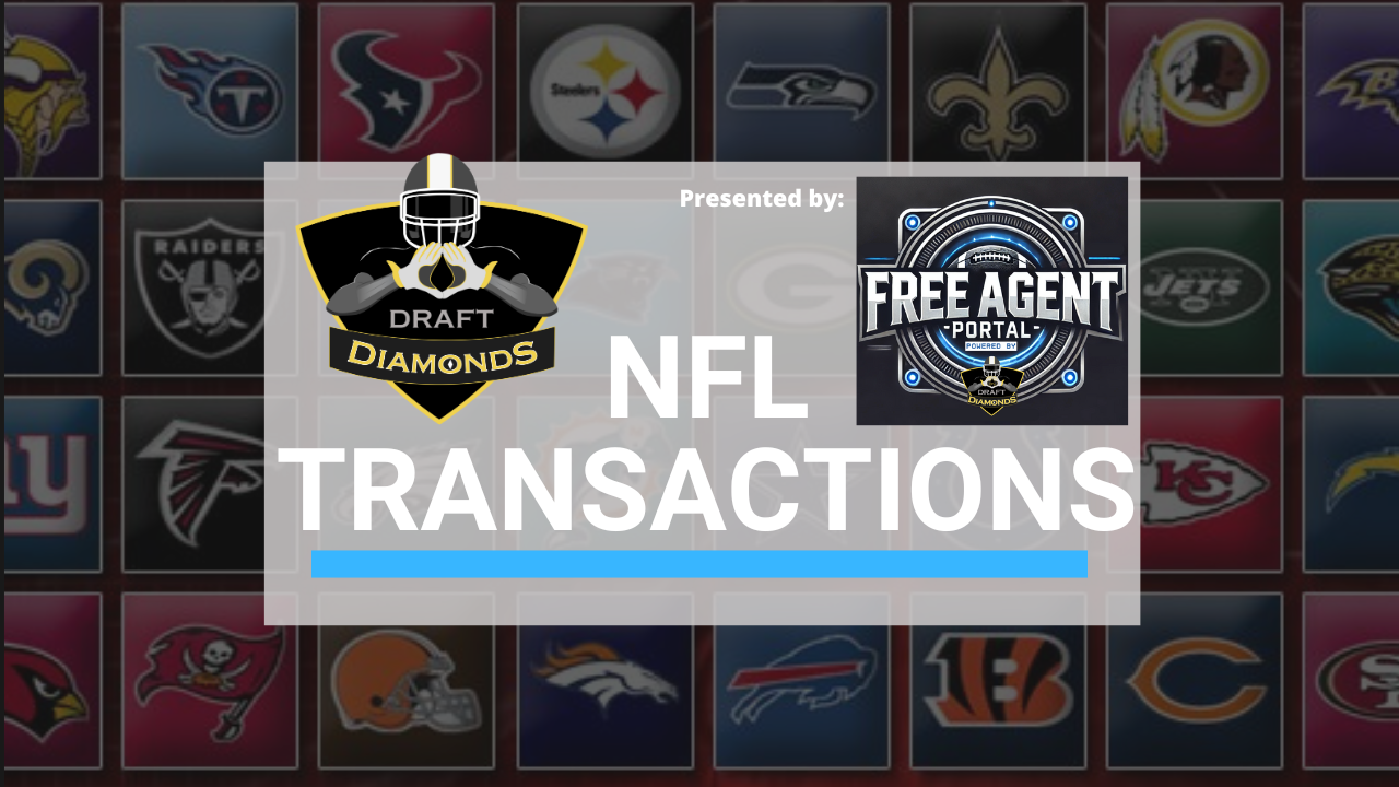 NFL Transactions for October 29, 2025 | Presented by The Free Agent Portal
