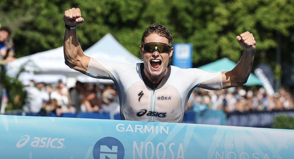 Noosa Triathlon: Matt Hauser keeps winning, Jessica Fullagar defeats Olympic Champion