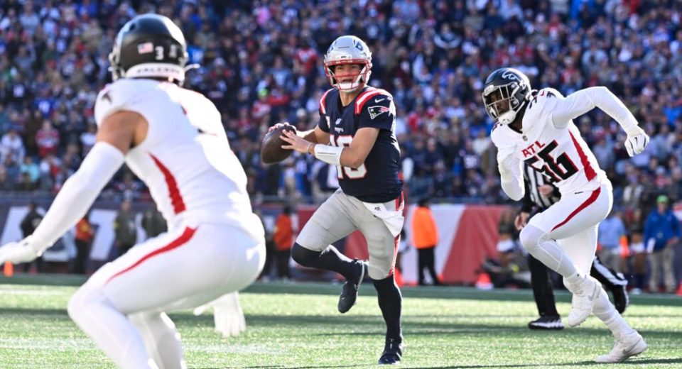 NFL Fans Crown Drake Maye ‘MVP’ of the League After Patriots’ Massive Win vs. Falcons
