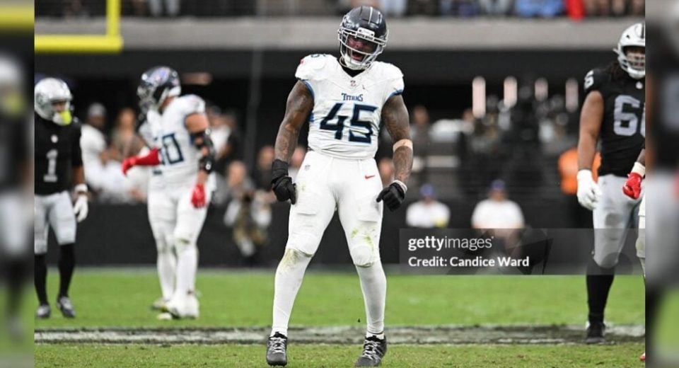 Rapoport: Ravens Trading For Titans OLB Dre’Mont Jones