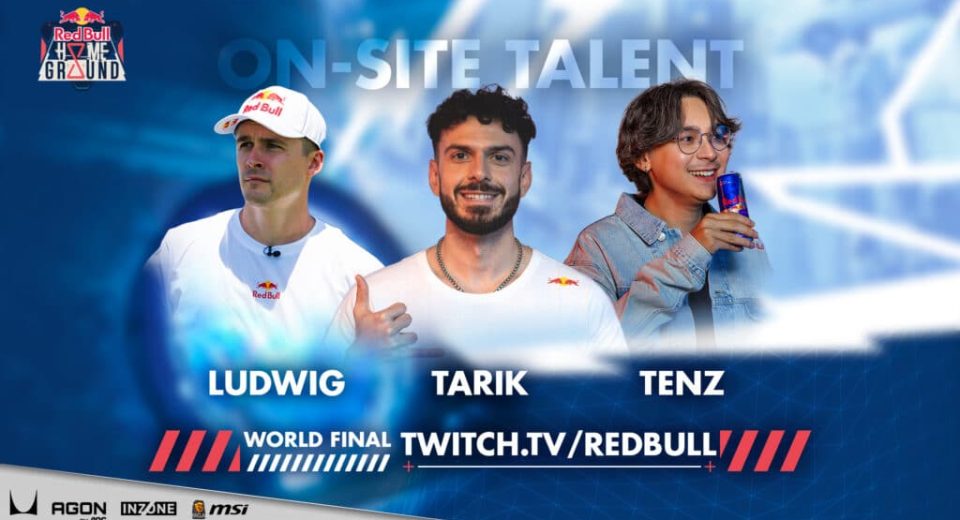 Ludwig, Tarik and TenZ to co-stream Red Bull Home Ground World Finals