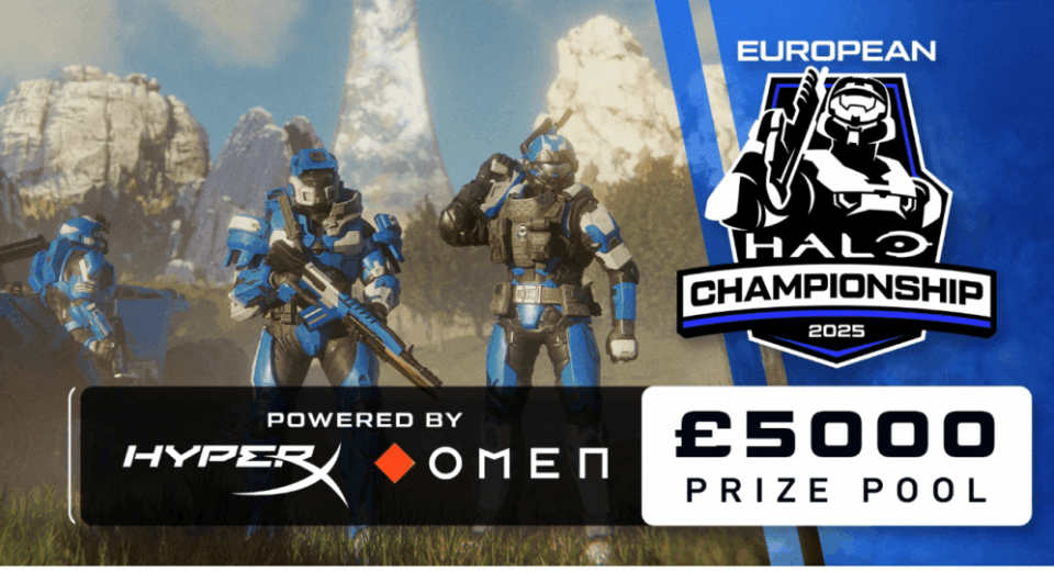 HyperX and OMEN named title sponsors of European Halo Championship 2025