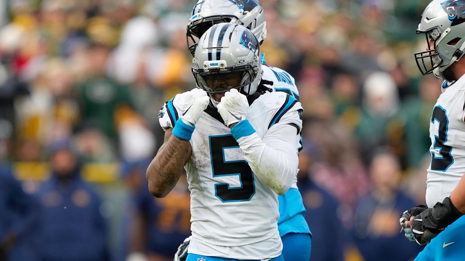 Panthers’ Rico Dowdle fined by NFL for ‘two pumps’ celebration vs. Packers, launches GoFundMe in response