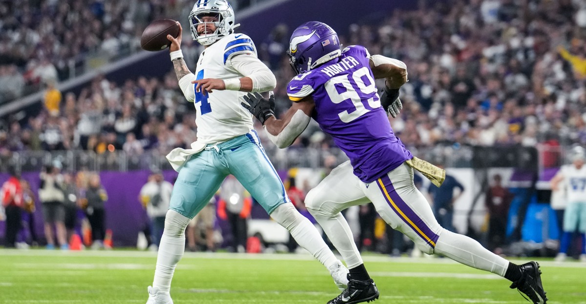 Cowboys open as big favorites over the Vikings for Week 15
