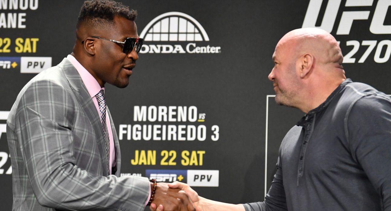 Francis Ngannou responds to Dana White claims about a physical altercation: “We shouldn’t have gone this way”