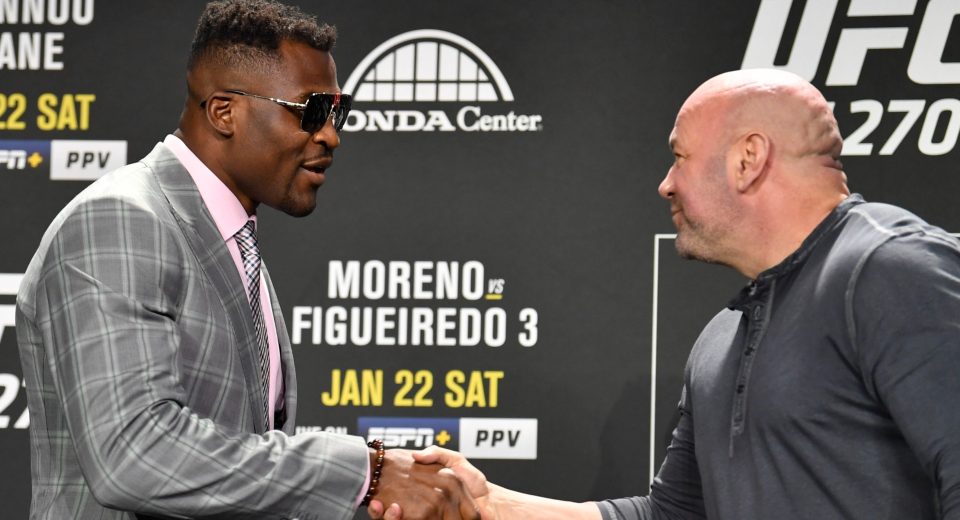 Francis Ngannou responds to Dana White claims about a physical altercation: “We shouldn’t have gone this way”