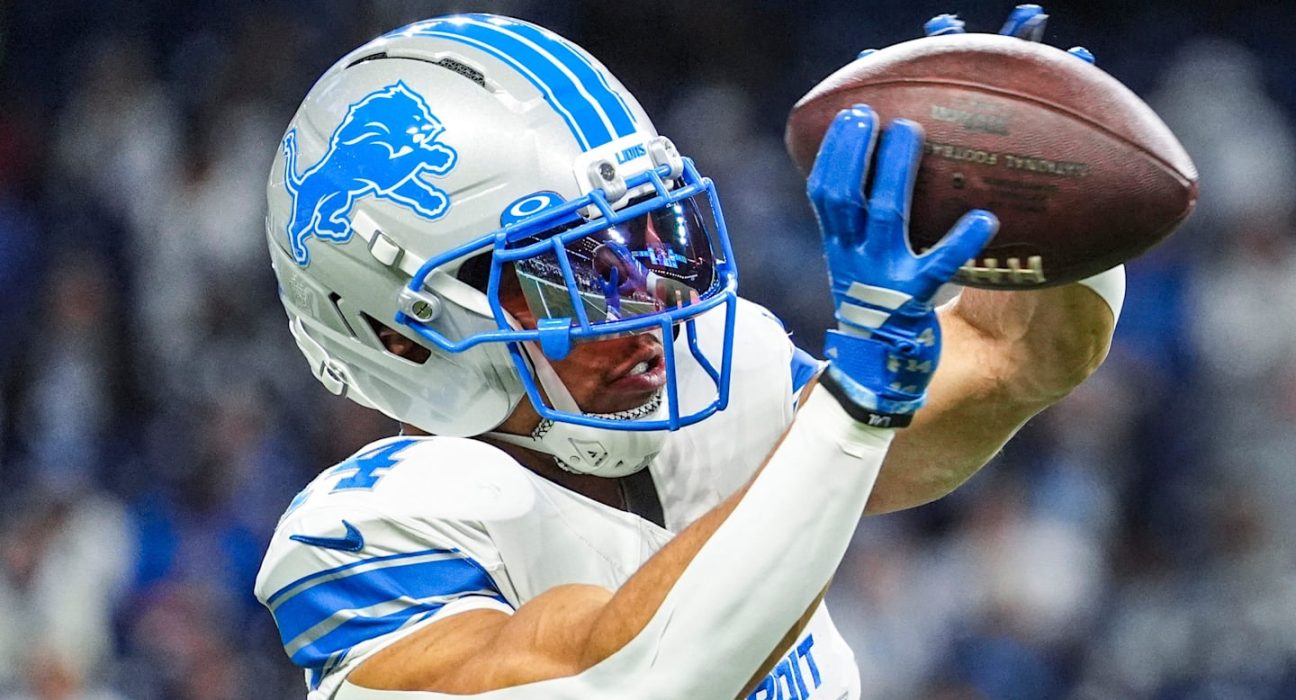 Amon-Ra St. Brown Reacts to Breaking NFL Record