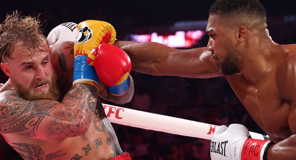 Pros react after Anthony Joshua KO’s Jake Paul: “Tank would have Knocked him out faster!”