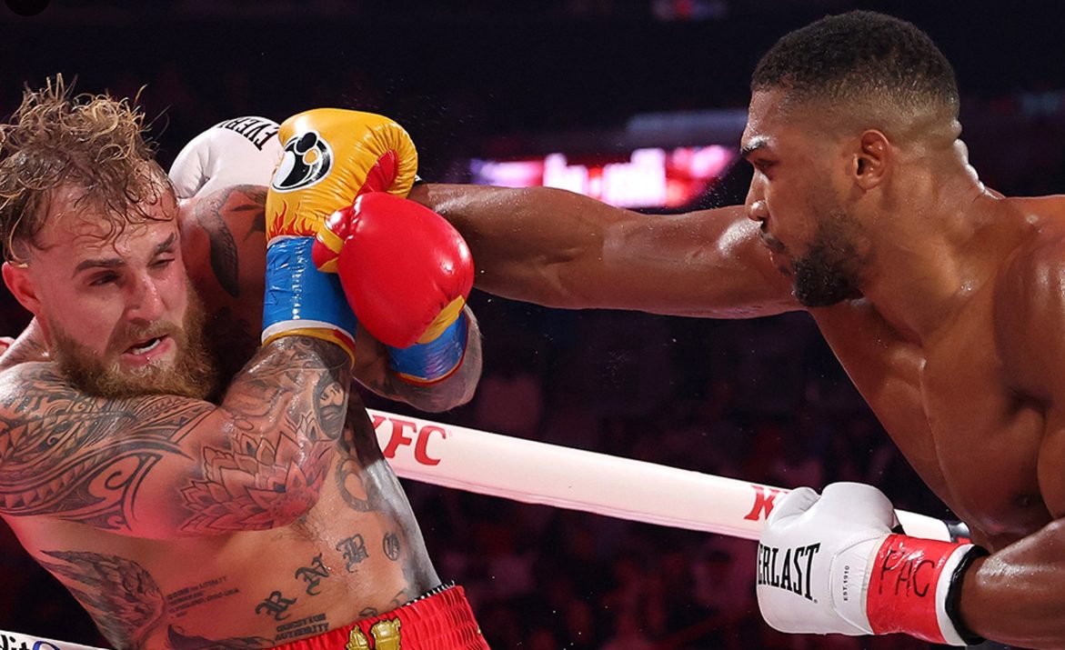 Pros react after Anthony Joshua KO’s Jake Paul: “Tank would have Knocked him out faster!”