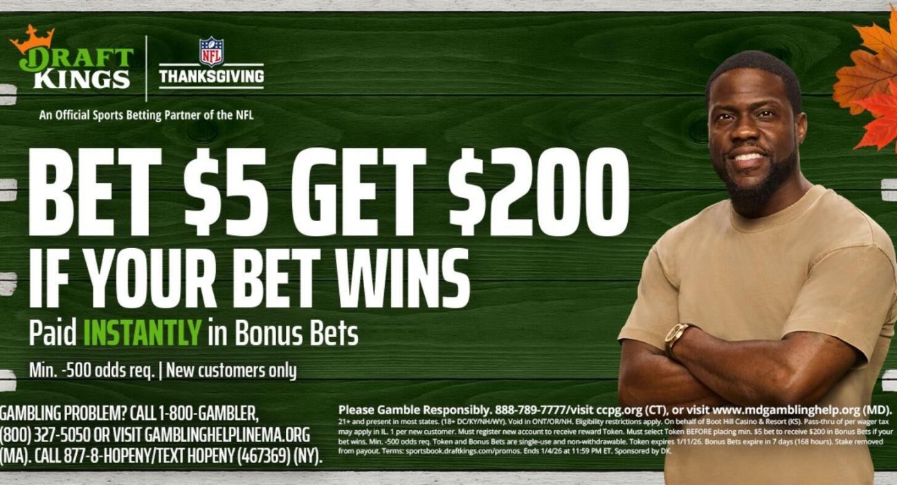 Use DraftKings promo code to get $200 bonus bets by targeting Chiefs-Broncos, Lakers-Rockets on Christmas