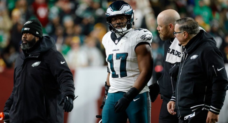 Eagles-Bills Final Injury Report: Lane Johnson and Nakobe Dean ruled out