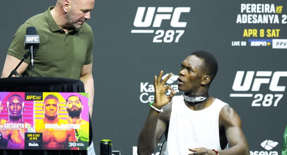 Israel Adesanya would be interested in a White House fight if UFC made one huge change to the event
