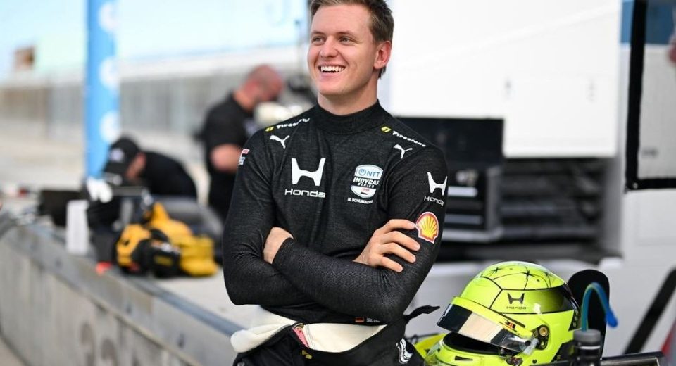 Mick Schumacher found the limit “pretty early” in maiden oval test