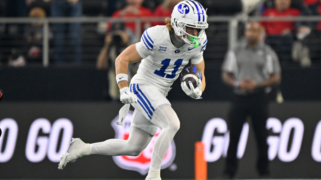 BYU receiver Parker Kingston arrested, charged with first-degree felony rape