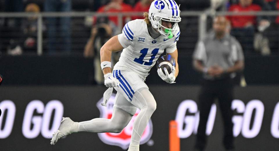 BYU receiver Parker Kingston arrested, charged with first-degree felony rape