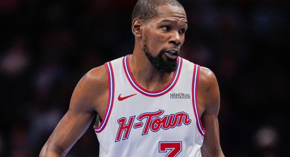 Is Kevin Durant Playing Tonight vs Jazz? Latest Injury Report on Rockets Star (Feb 23)