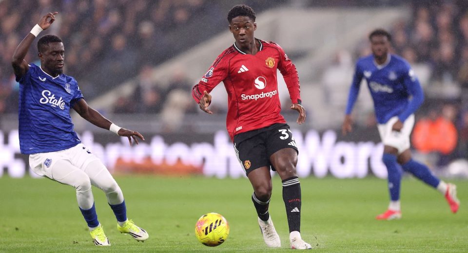 Picture: Kobbie Mainoo aims dig at Everton’s dark arts with cheeky social media post