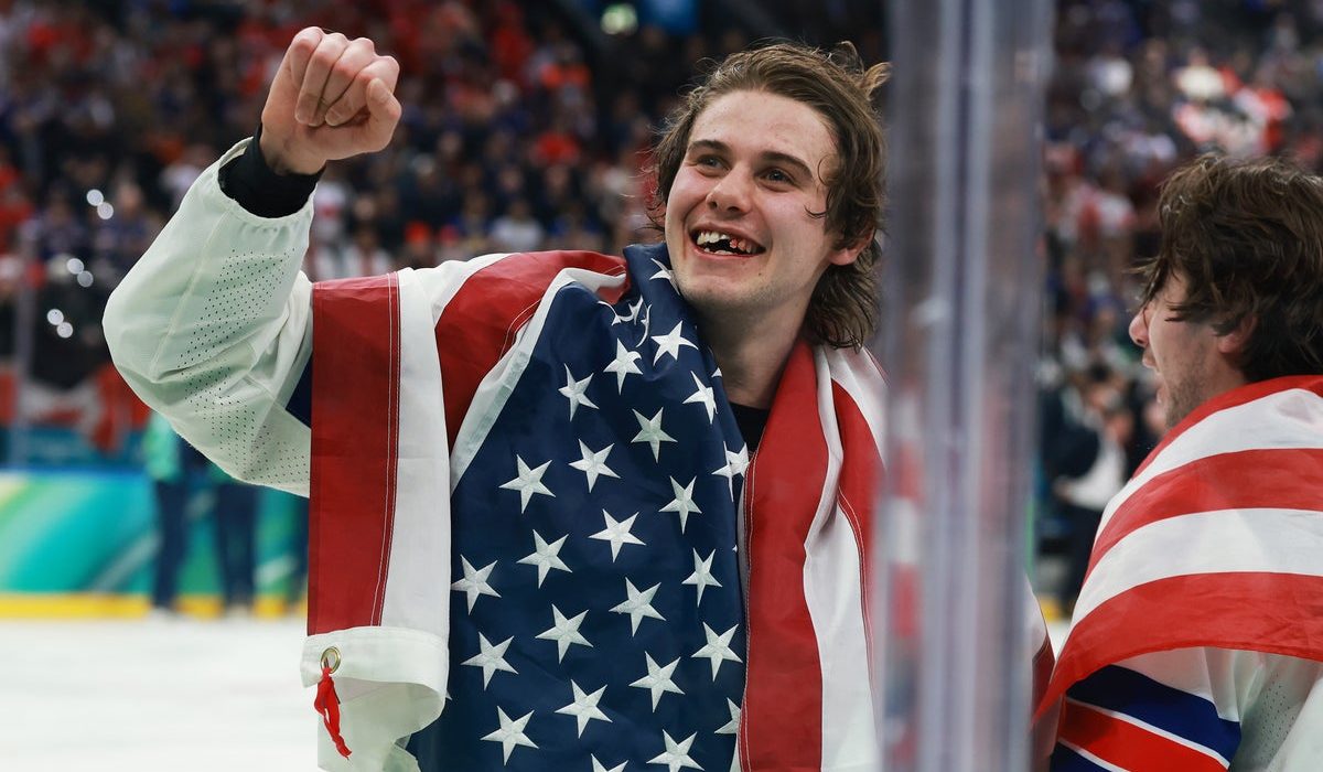 USA men’s hockey star Jack Hughes responds to backlash over Trump’s diss of women’s Olympic team