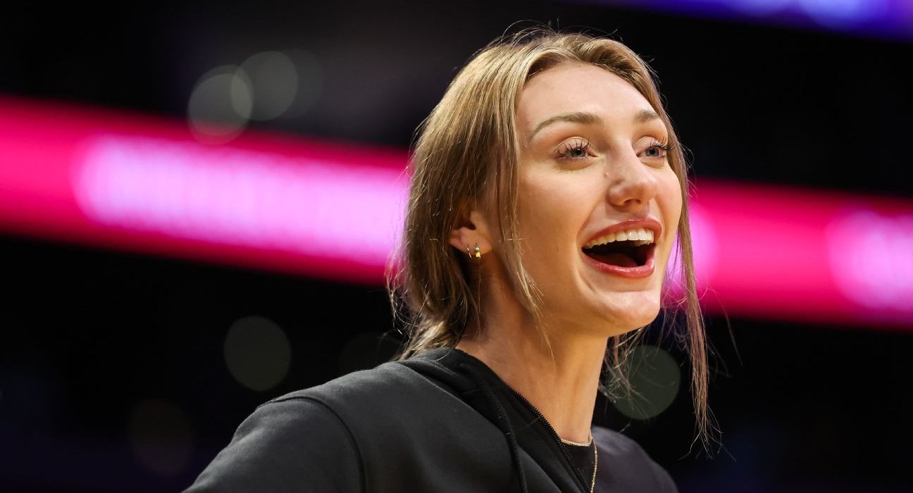 ‘Attempting to mingle’: Cameron Brink reveals how she met her fiancé via email