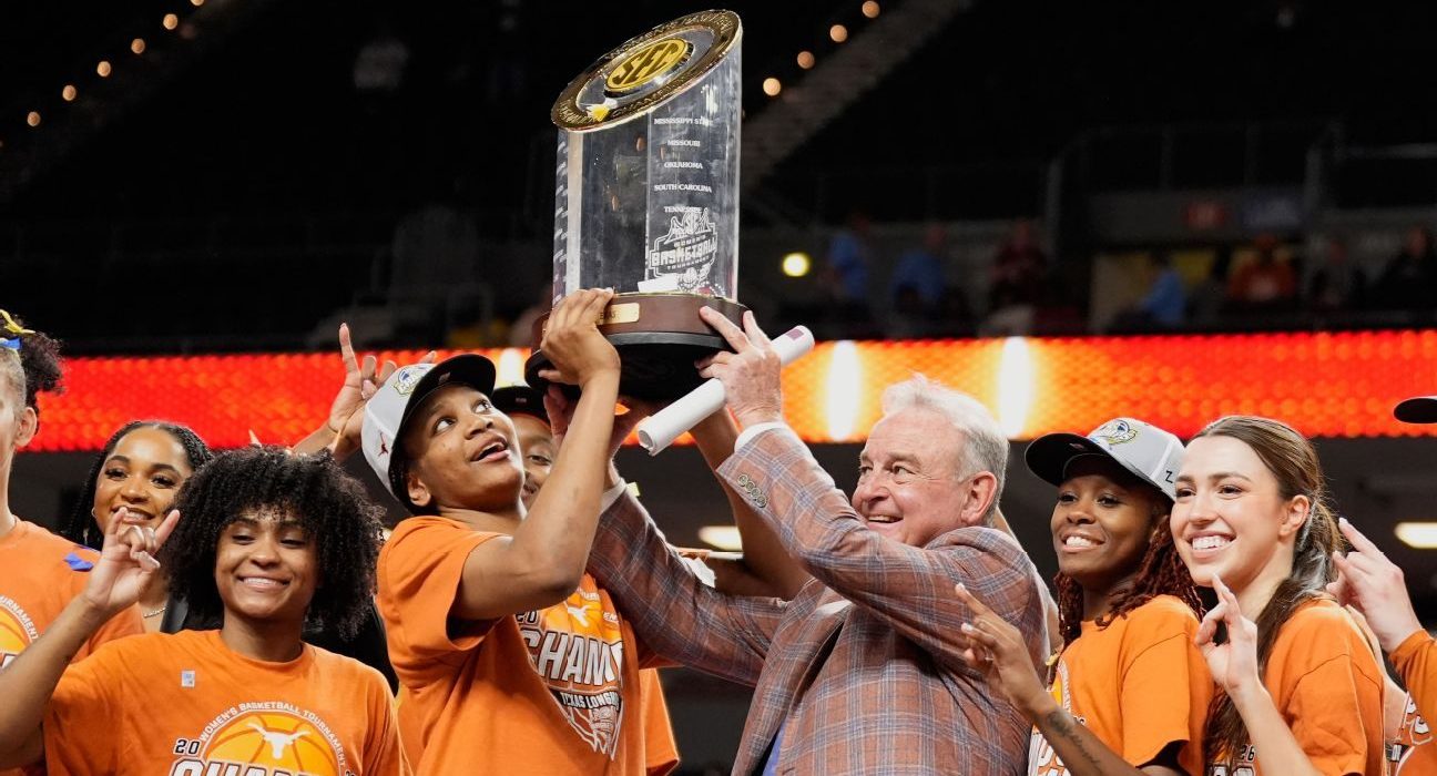 Texas rolls SC for 1st women’s SEC tourney title