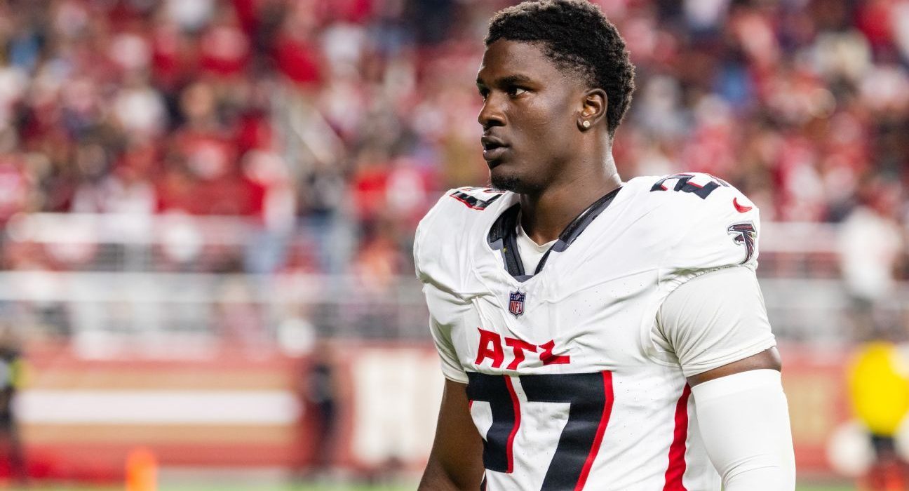 State charges Falcons’ Pearce with 3 felonies