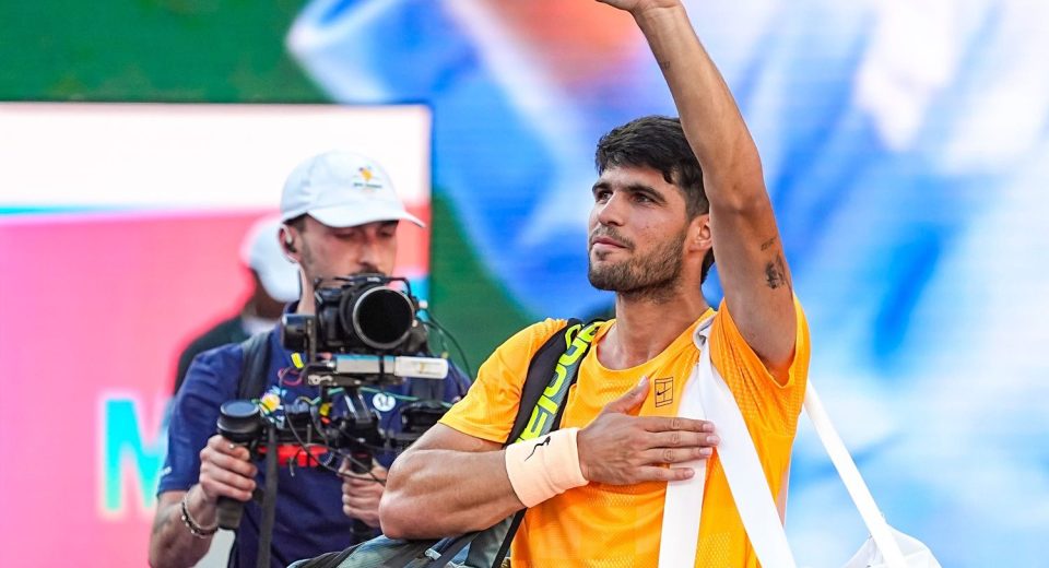 Carlos Alcaraz Debuts Kangaroo Tattoo at Miami Open To Honor Australian Open Win