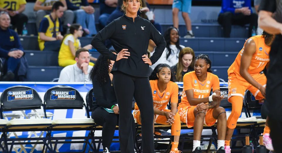 Tennessee fizzles out of NCAA tournament after a winless March, searching for answers and an identity