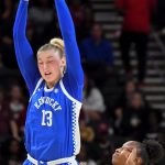 Bradley scores 18 points to lead No. 1-seeded Arizona past Utah State 78-66 to reach Sweet 16