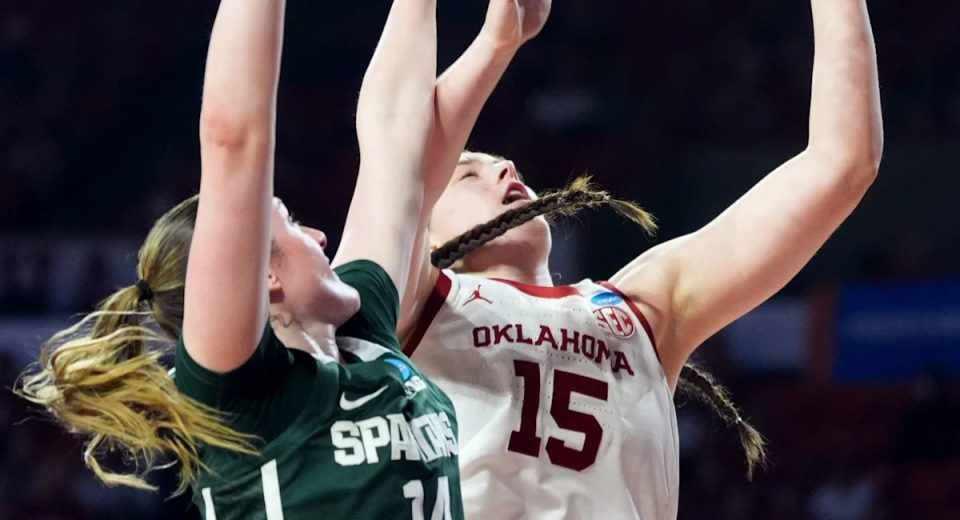 Oklahoma Sooners earn 77-71 win over Michigan State Spartans