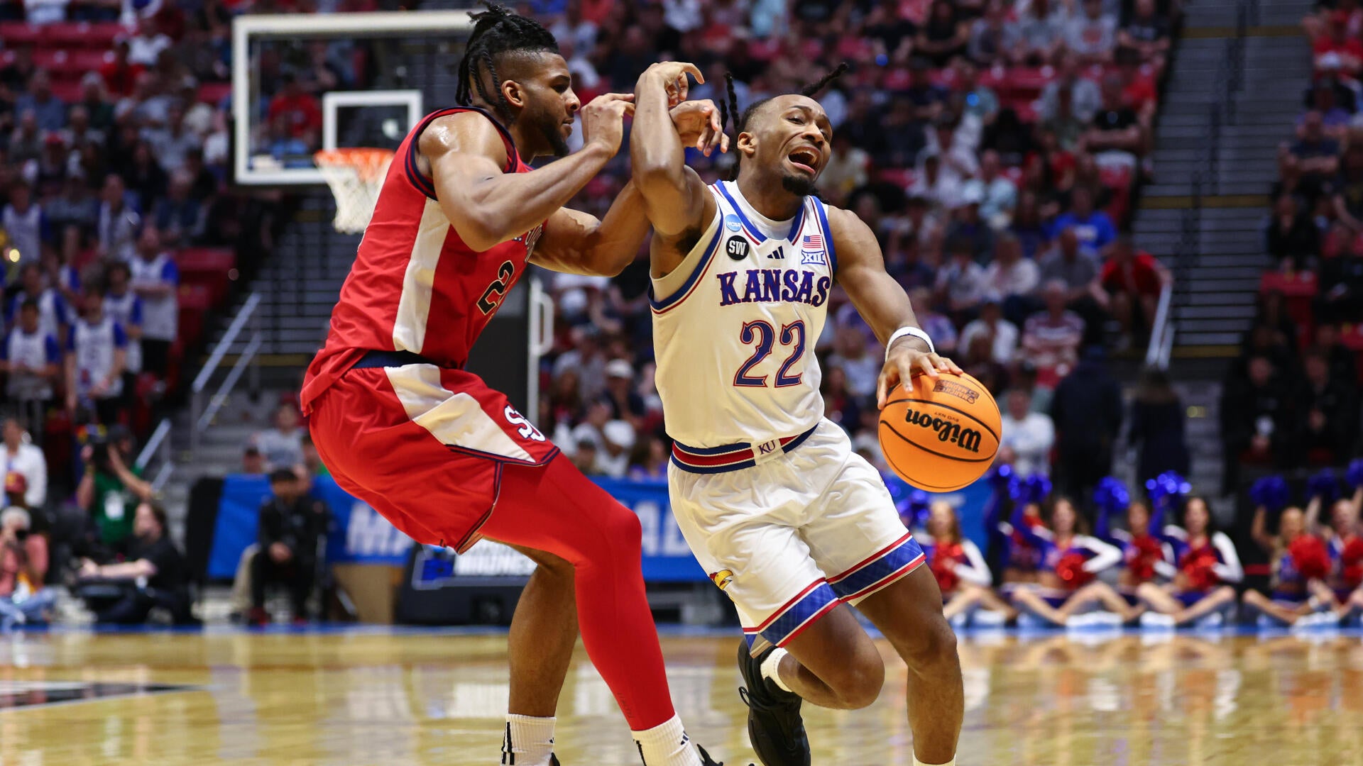 Kansas squanders its best player as Darryn Peterson’s college career ends with second-round loss to St. John’s