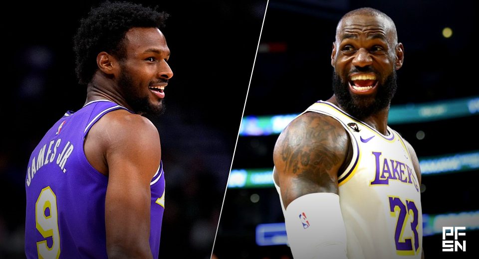 NBA World Reacts to Bronny James’ Ferocious 1-Handed Slam in Lakers-Pacers Game: ‘REALLY LEBRON’S SON’