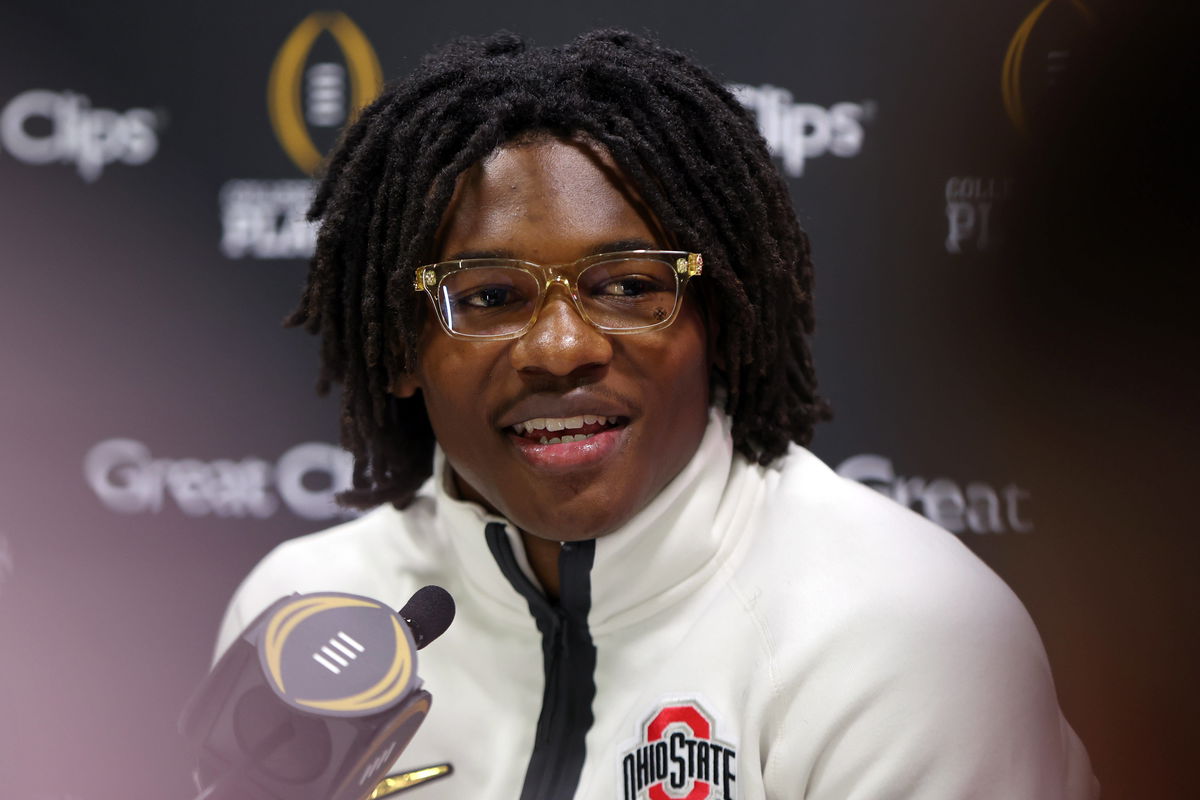 Everything Jeremiah Smith Said After Saturday’s Ohio State Spring Practice