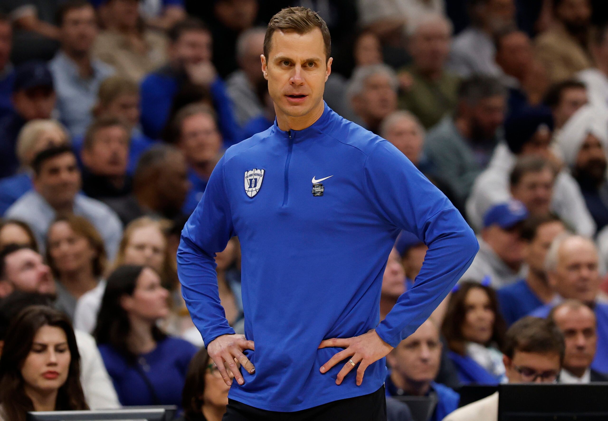 Celtics HC Joe Mazzulla Believes Jon Scheyer Will Have ‘His Time to Shine’ After Duke’s Heartbreaking Upset to UConn
