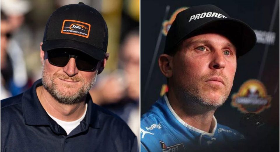 Denny Hamlin Gives Dale Jr. His Due for Doing God’s Work for Struggling Driver