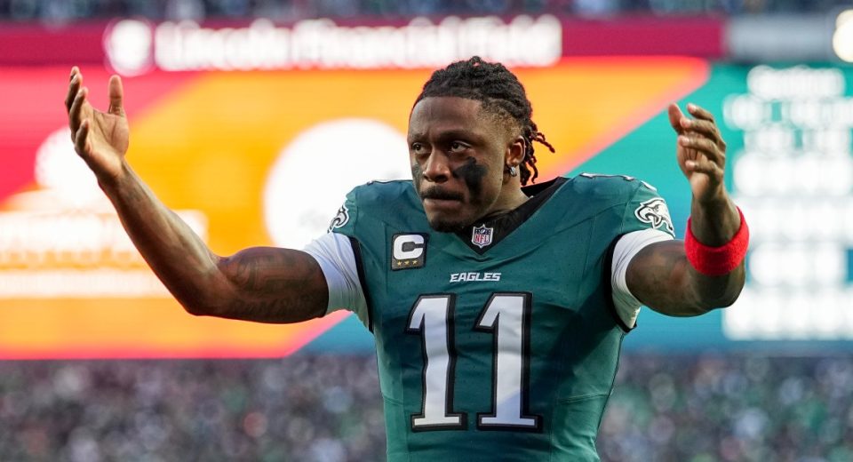 The Eagles’ wide receiver room appears loaded … for now