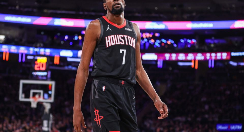 Rockets Get Bad News About Kevin Durant’s Injury Ahead Of Game 2 Against Lakers