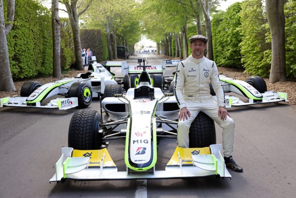 Jenson Button reflects on “emotional” reunion with title-winning Brawn GP F1 car at Goodwood