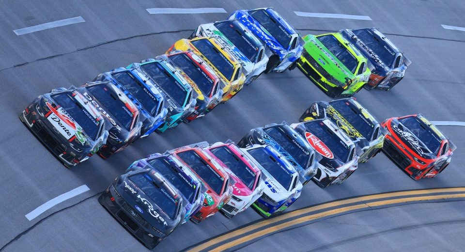 The worst of NASCAR’s superspeedway product on display at Talladega