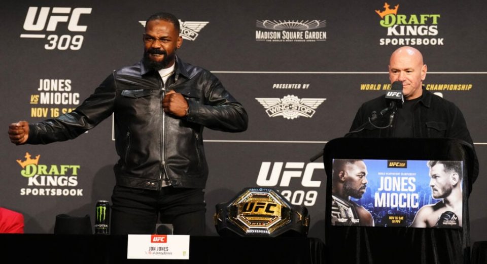 Dana White credits Jon Jones for being the UFC’s ‘Michael Jordan’ despite recent White House feud