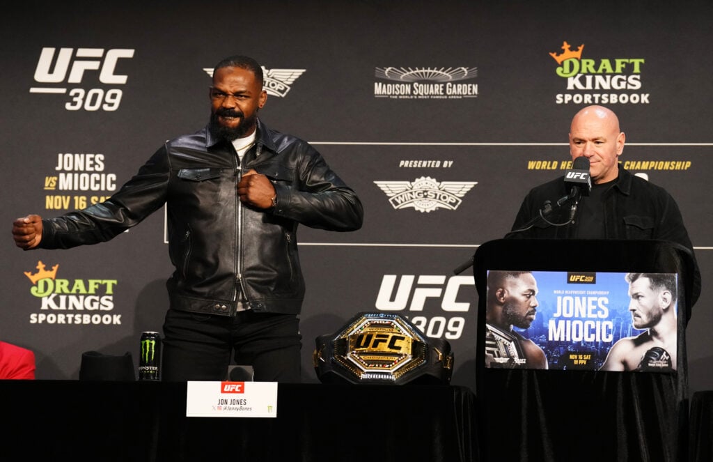 Dana White credits Jon Jones for being the UFC’s ‘Michael Jordan’ despite recent White House feud