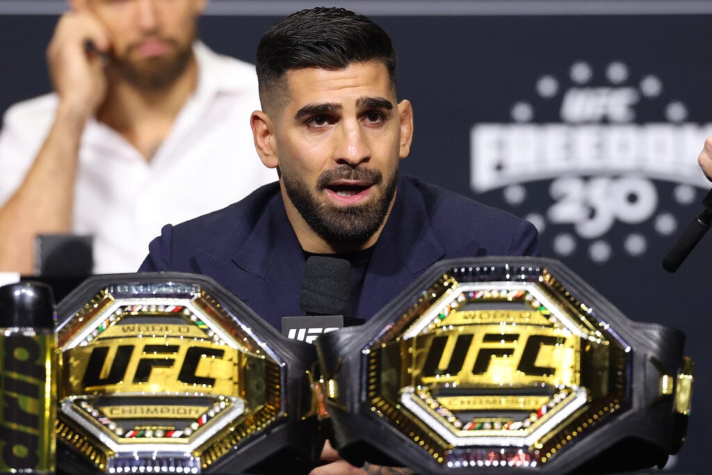 Ilia Topuria will reportedly delay Islam Makhachev fight to face lightweight rival after UFC Freedom 250