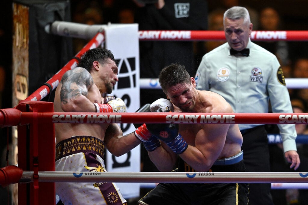 Canelo Alvarez claims referee saved Rico Verhoeven from brutal knockout in Oleksandr Usyk clash