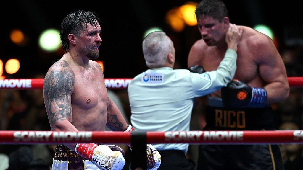 ‘He has to stop’: Ex-promoter urges Usyk to retire after Verhoeven scare