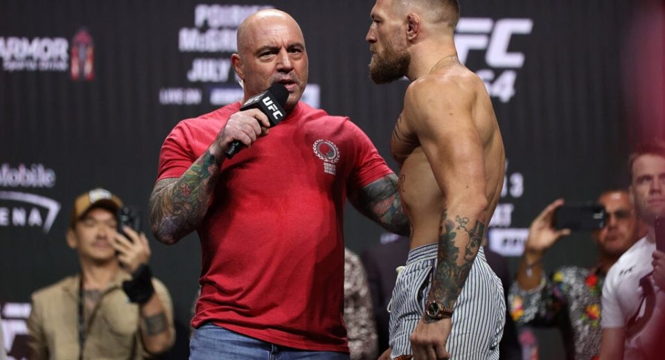 Joe Rogan argues Max Holloway will benefit from Conor McGregor’s weight stipulation: ‘Even better’