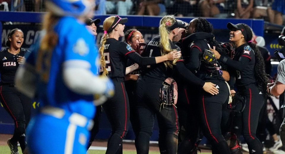 2026 Women’s College World Series: Texas Tech tops UCLA in 9 innings to reach semifinals; Texas also advances