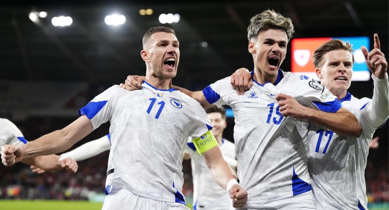 How 40-year-old Edin Dzeko defied the odds to lead Bosnia back to World Cup, Schalke back to Bundesliga