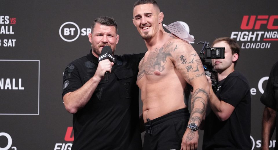 Michael Bisping told he ‘should be ashamed of himself’ for his comments about Tom Aspinall